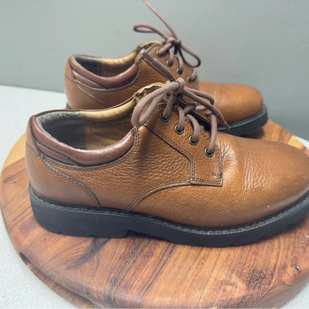 Dockers Brown Leather Oxford Shoes‎ new without box